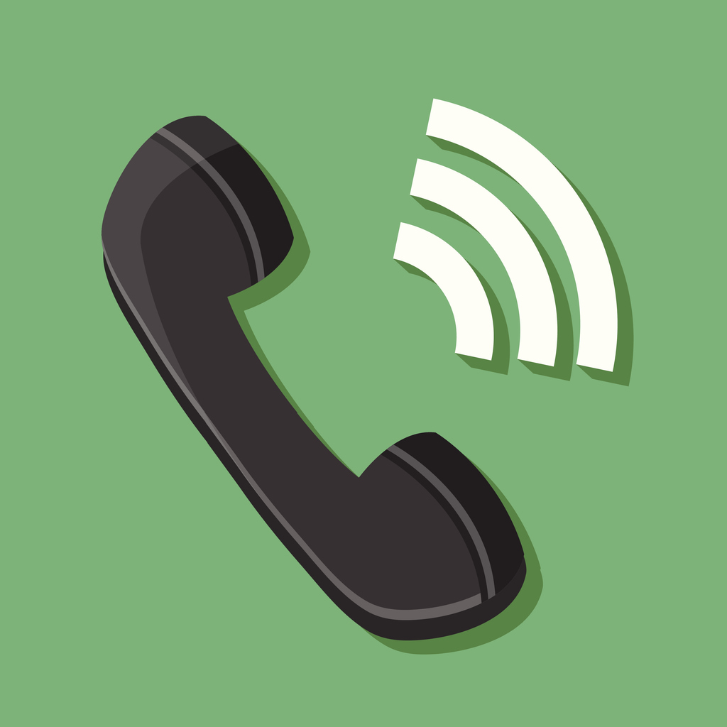 Vector Ringing Phone Icon