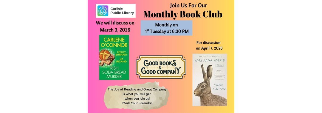 Monthly Book Club