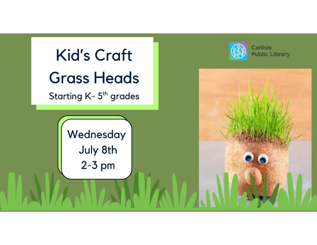 Kids Craft - Grass Heads