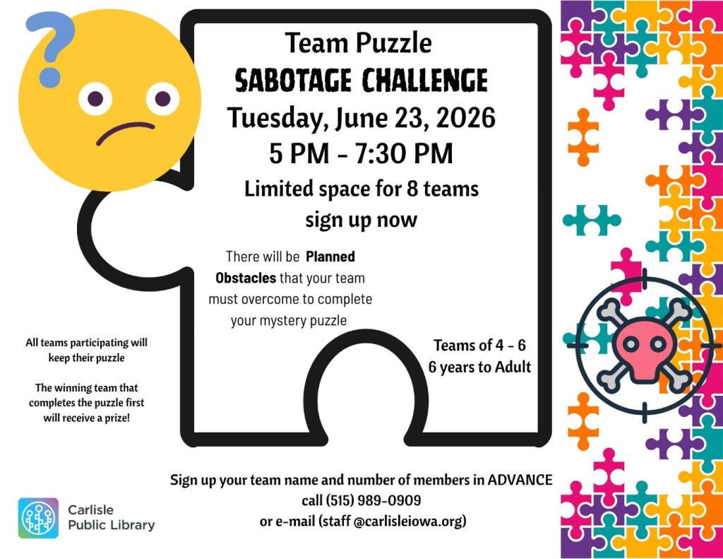 Team Puzzle - Sabotage Challenge