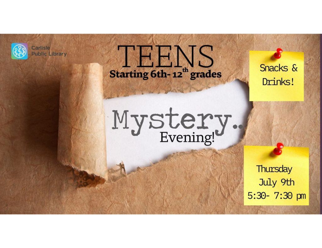 Teens Mystery Evening